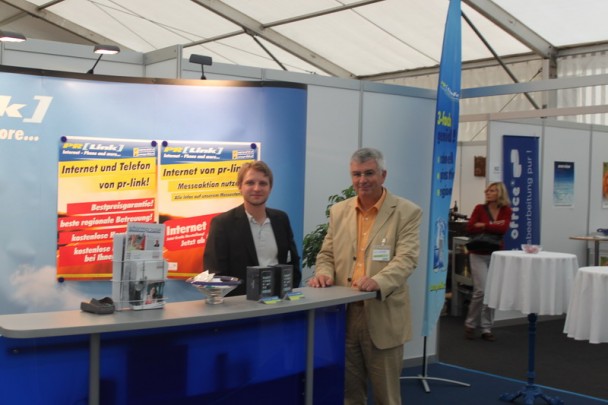 Unser Stand: PR-Link Internet und Telefon